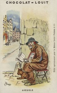 Aveugle de Louis Borgex